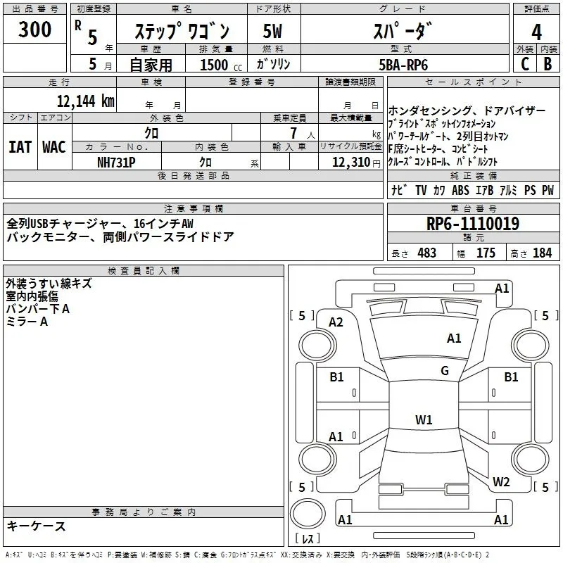 HONDA STEP WAGON 2023